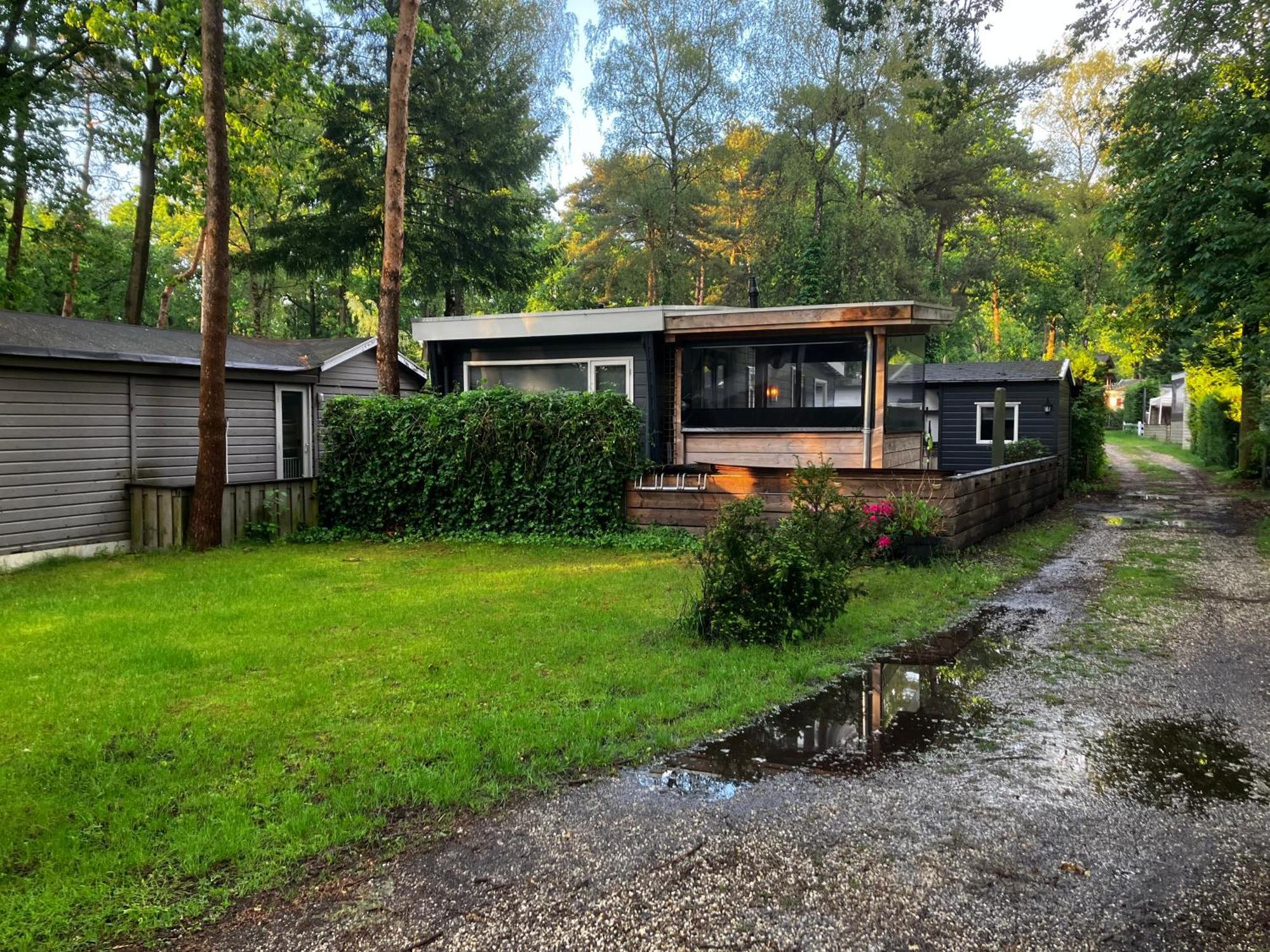 Chalet Bosrijk Midden In De Natuur-Eten&Drinken-Activiteiten-Ontspanning-En Nog Veel Meer Hoenderloo Zewnętrze zdjęcie